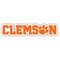R and R Imports Clemson Tigers 4 Inch Vinyl Decal Sticker